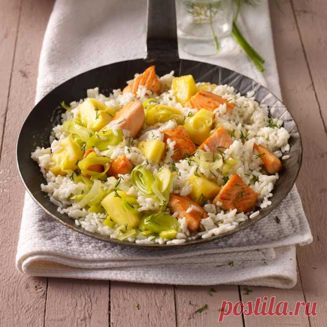 Lachs-Ananas-Pfanne Rezept | WW Deutschland