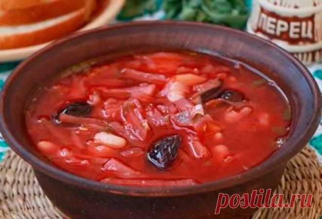 Постный борщ с фасолью и толстолобиком - БУДЕТ ВКУСНО! - медиаплатформа МирТесен