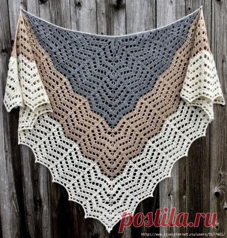 Saffron (Our Mrs. Reynolds) Shawl by Cirsium Crochet