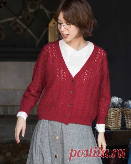 #кардиган@japanese_knitting
#крючок@japanese_knitting