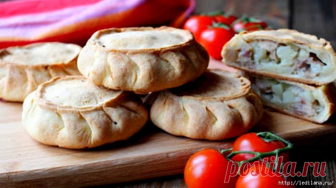 Элеш с курицей — татарская выпечка