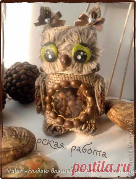 Совка-хранительница кофе. МК