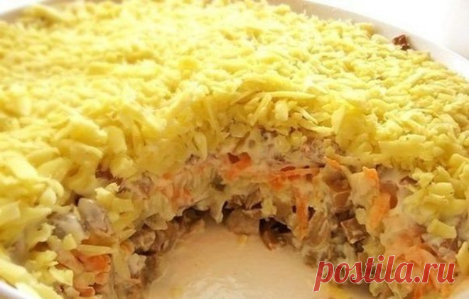 Салат "Белая ночь"