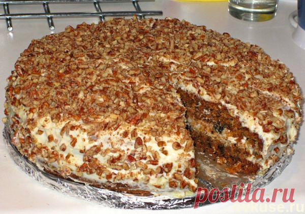 Английский морковный тортик - Простые рецепты Овкусе.ру