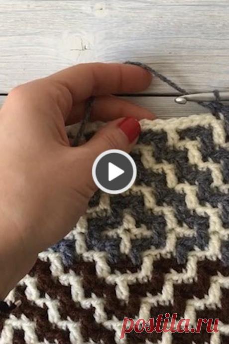 The most beautiful blanket pattern