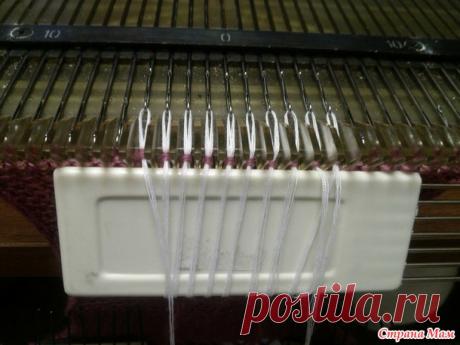 Широкие косы на однофонтурной машине. Мой МК.