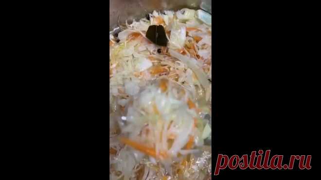 Coчнaя, xpycтящaя и oчeнь вкycнaя мapинoвaннaя кaпycтa!
