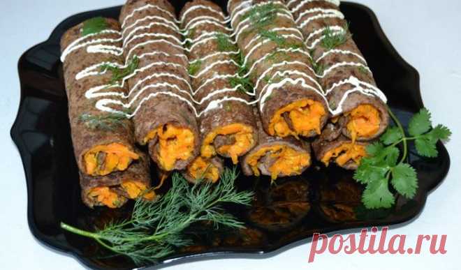 ПЕЧЕНОЧНЫЕ БЛИНЧИКИ. СУМАСШЕДШИЙ ВКУС - Журнал Советов С детства обожала, как готовит печеночные блинчики моя мама — они получались очень нежные, прям воздушные. А какую вкуснющую начинку она заворачивала в эти блинчики! Не закуска, а идеал! Берешь кусочек, а он так и тает во рту. Ингредиенты: куриная печень — 0,5 килограмма молоко — 150 грамм лук — 1-2 штуки яйца — 3 […]