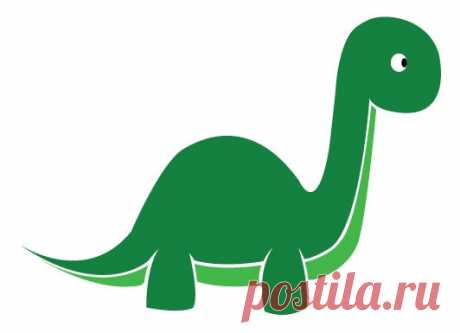Happy Cute Brontosaurus Wall Decal Custom Vinyl Art Stickers | Etsy