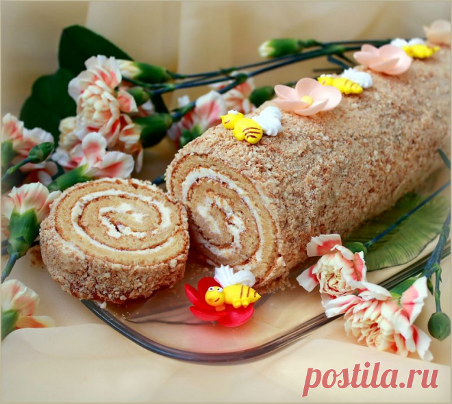 Ирина Милова — «Медовый рулет «Пчёлка»» на Яндекс.Фотках