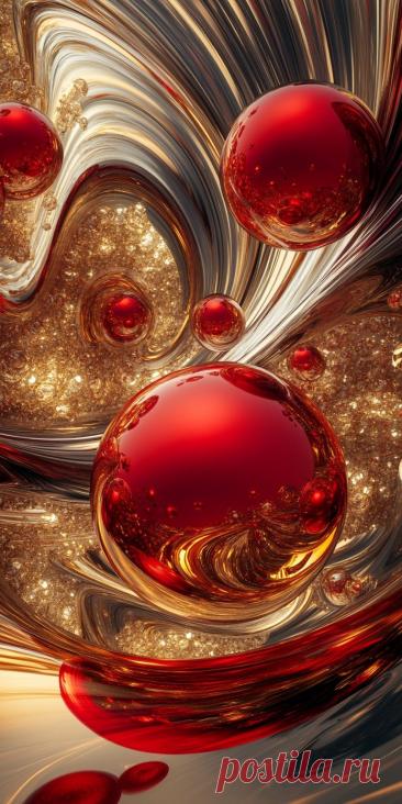 Пин на доске абстракция