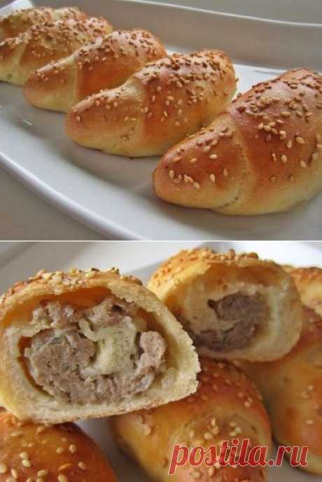 Рогалики с мясом