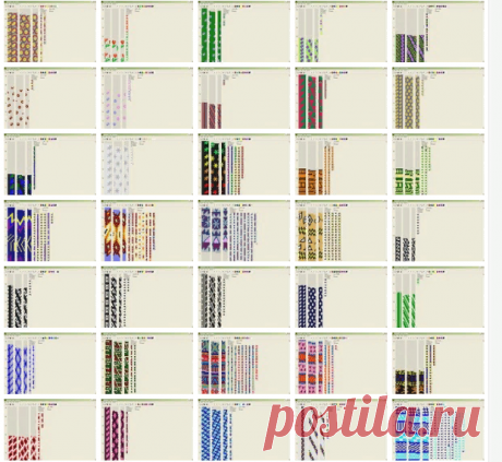 ВЯЗАНЫЕ ЖГУТЫ схемы