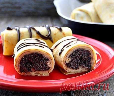 Блинчики с маком