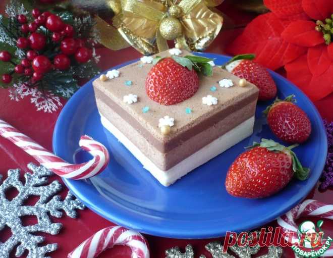 Воздушный десерт для новогоднего стола – кулинарный рецепт