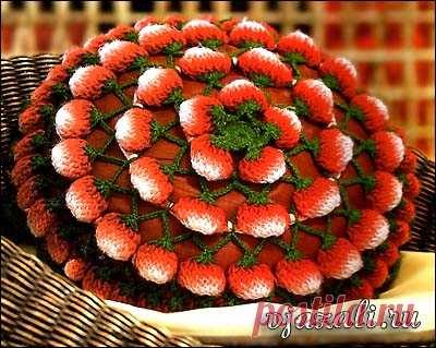 Interesting ideas for decor: Вяжем чехол на подушку. Crocheted cover for the pillow .