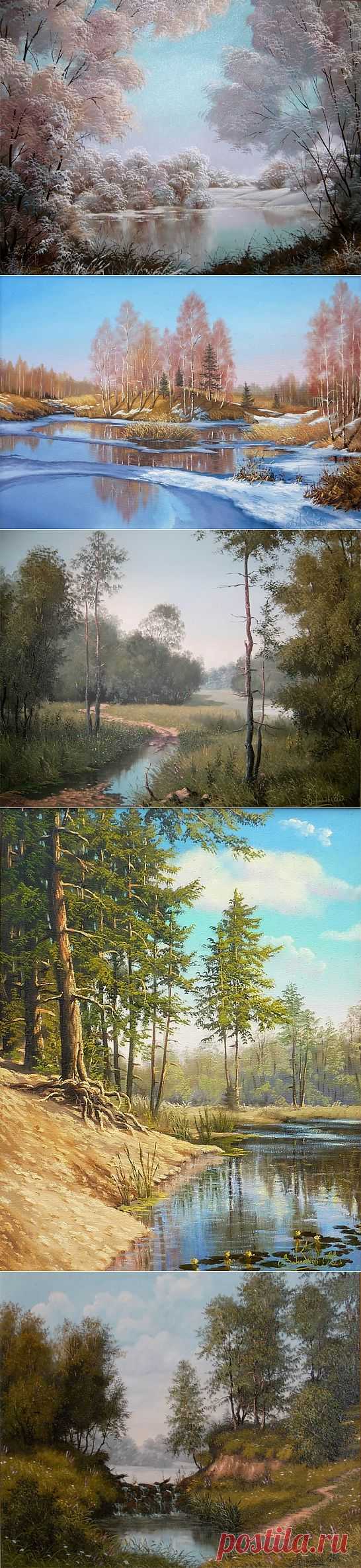 >ВРЕМЕНА ГОДА ВЛАДИМИРА ВОРОБЬЁВА.