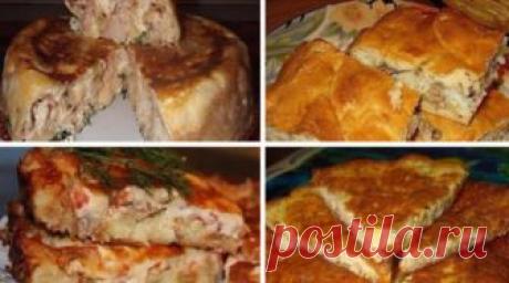 6 рецептов пирогов с разными начинками. Сохрани у себя! Отличная подборка рецептов пирогов. Забирай и пользуйся!