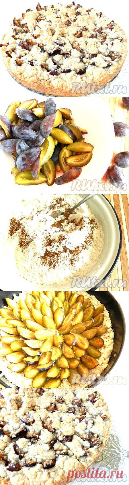 Вкусный сливовый пирог (рецепт с ) | RUtxt.ru