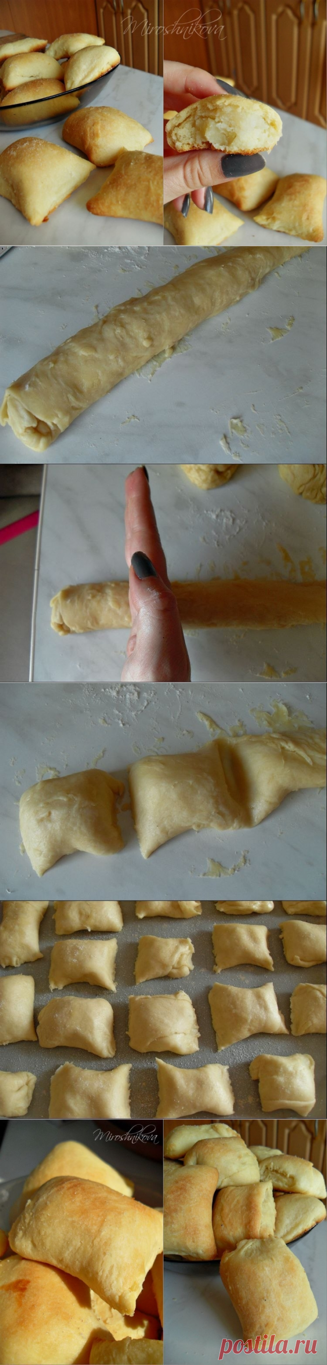 Как приготовить пирожки-малышки  - рецепт, ингридиенты и фотографии