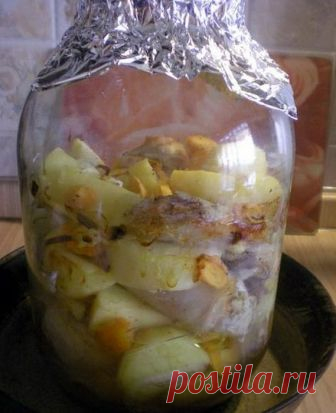 Курица в банке: блюдо, вкус которого в разы лучше, чем в рукаве