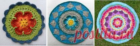 Мандала крючком от Фионитты (Fionitta): схема вязания и мастер-класс