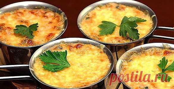 Жульен из курицы для детей