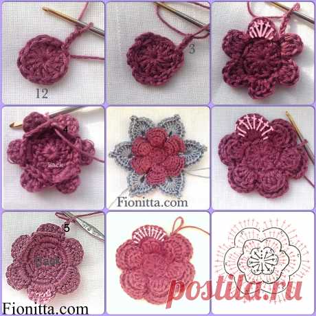 Crochet Flowers | | Fionitta crochet