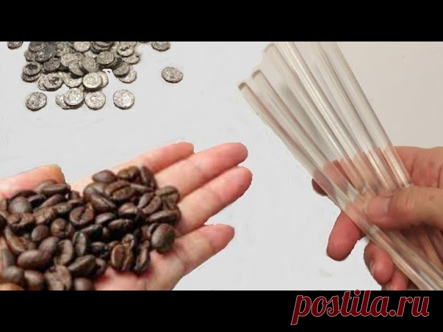 Собираю ЗЕРНА и заливаю ГОРЯЧИМ КЛЕЕМ - Такой КРАСОТЫ выТОЧНО ещё неВИДЕЛИ ) поделки для дома декор