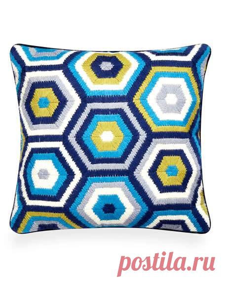 Джонатан Адлер Уорт-Авеню Подушка Барджелло и соответствующие элементы