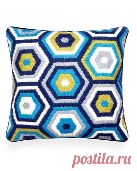 Джонатан Адлер Уорт-Авеню Подушка Барджелло и соответствующие элементы