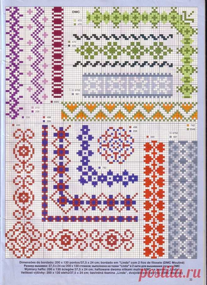 схема вышивки