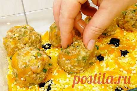 Рис с тефтелями в духовке — CookingPad
