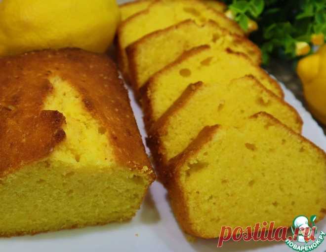 Влажный лимонный кекс