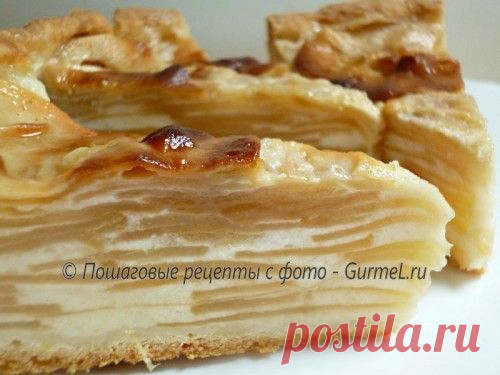 Цветаевский пирог с яблоками. Рецепт с фото. Пошаговые фотографии. Gurmel