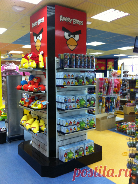 Оформляли торговую стойку для продажи товаров Angry Birds
#торговаястойка #оформлениеторговойстойки #детскиеигрушки #AngryBirds #квикарт @ Бегемот Тольятти