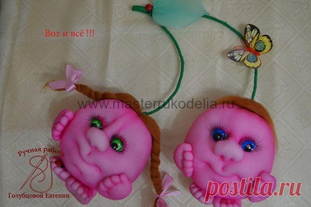 Скульптурно-текстильная кукла, мастер-класс от Евгении Голубцовой — «Вишни» | Мастер-классы по рукоделию