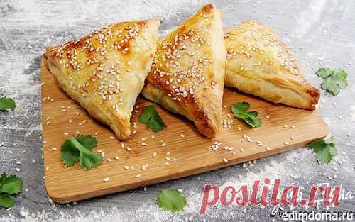 ИЕРУСАЛИМСКИЕ БУРЕКАСЫ (ПИРОЖКИ) С БРЫНЗОЙ, БАКЛАЖАНОМ И ЗЕЛЕНЬЮ | Кулинарные рецепты от «Едим дома!»