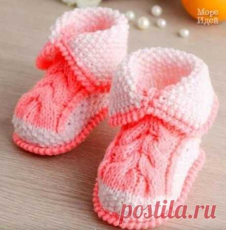 ПИНЕТКИ СПИЦАМИ