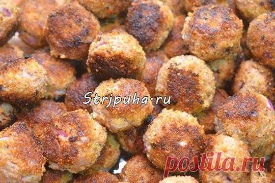 Мясные шарики из говяжьего фарша — Домашняя кулинария