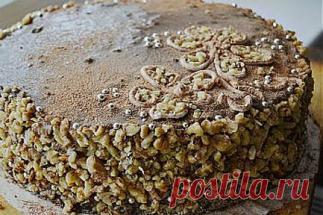 Рецепт вкусного шоколадного сметанника - Сметанник . 1001 ЕДА вкусные рецепты с фото!