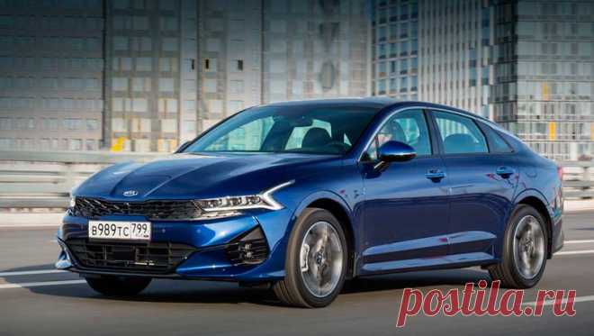 Седан Kia K5 с ценами и комплектациями для России