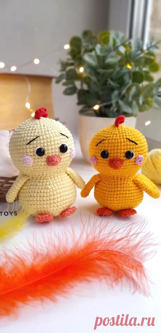 PDF Цыплёнок крючком. FREE crochet pattern; Аmigurumi bird patterns. Амигуруми схемы и описания на русском. Вязаные игрушки и поделки своими руками #amimore - маленький цыпленок, цыплята, chick, chicken, pollito, pintinho, poussin, küken, hühnchen, pisklę, tavuk, kyckling, poulet, курча.
