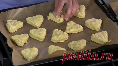 Сконы с чеддером и горчицей