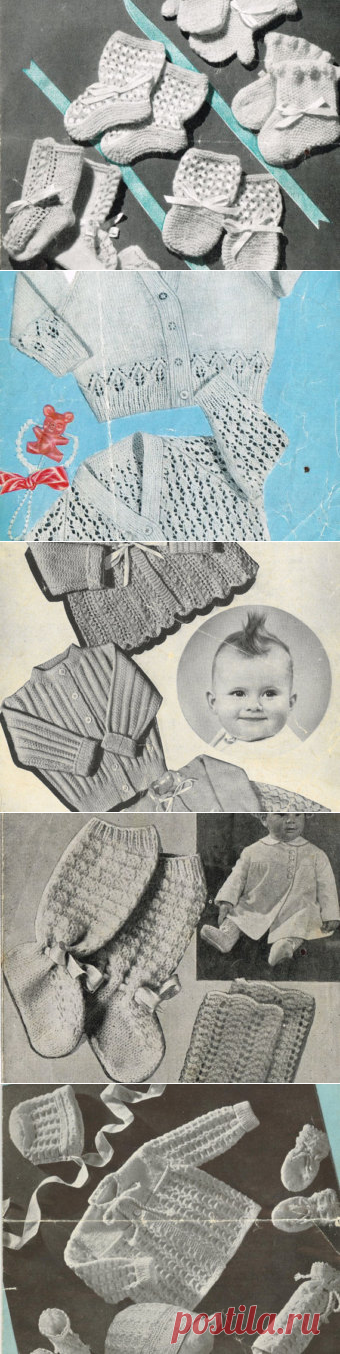 teddy face cardigan baby vintage knitting pattern PDF instant