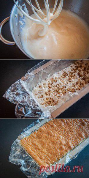 Семифреддо на мёде с грецкими орехами