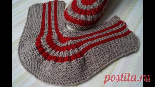 Тапочки одним полотном спицы справится начинающий Фишка это подборка лайфхаков для дома. Разные полезные хитрости на каждый день про уборку, стирку, уход за вещами, как мыть, убрать, почистить, а также поздравления и идеи подарков.