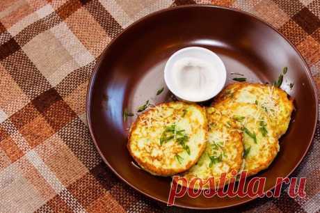 Драники из кабачков.
