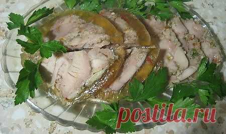 Куриный рулет в тетрапаке