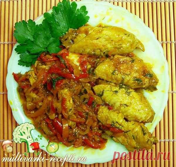 Курица с овощами в мультиварке: рецепт приготовления